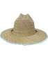 Фото #3 товара Women's Natural Capri Straw Lifeguard Hat