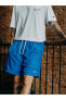 Фото #1 товара Sportswear Men's Woven Flow Shorts Blue Havuz ve Günlük Stil Astarlı Şort