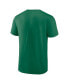 Фото #2 товара Men's Green Distressed New York Jets Big and Tall Throwback T-shirt