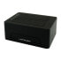 LC-Power LC-DOCK-C - HDD - SSD - Serial ATA III - 2.5,3.5" - USB 3.2 Gen 2 (3.1 Gen 2) Type-C - 10 Gbit/s - Black