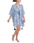 Pomegranate Short Caftan Cover-Up Women's Os