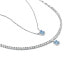 Tesori SAIW106 Sparkling Silver Necklace