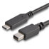 Фото #2 товара Кабель USB-C к Mini DisplayPort StarTech.com 1.8 м - 4K 60 Гц - Черный - USB Type-C - Mini DisplayPort - Мужской - Прямой