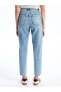 Фото #5 товара LCW Jeans Mom Fit Yırtık Detaylı Kadın Jean Pantolon