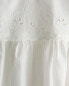 Embroidered cotton nightdress