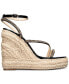 Фото #2 товара Women's Dina Luxurious Asymmetrical Espadrille Wedge Sandals