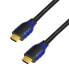 Кабель HDMI с Ethernet LogiLink CH0062 2 m Чёрный