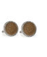 ფოტო #1 პროდუქტის Indian Head Penny Rope Bezel Coin Cuff Links