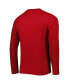 Men's Red Tampa Bay Buccaneers Combine Authentic Home Stadium Long Sleeve T-shirt