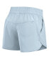 Women's Light Blue Los Angeles Dodgers Studio Woven Vibe Shorts