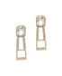 ფოტო #1 პროდუქტის Women's Geometric Drop Earrings