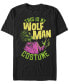 Universal Monsters Men's My Wolfman Halloween Costume Short Sleeve T-Shirt Черный, L - фото #1