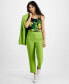 Фото #1 товара Women's High-Rise Ankle Pants, Created for Macy's