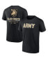 Фото #1 товара Men's Black Army Black Knights Game Day 2-Hit T-shirt