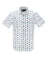 Men's White the Grateful Dead Dancing Bears Button-Down Shirt