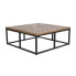 Фото #1 товара Кофейный столик Home ESPRIT Деревянный Металл 120 x 120 x 45 cm