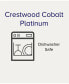 Crestwood Cobalt Platinum Oval Vegetable Bowl