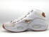 Reebok Question Mid Men Size 12 Tobacco White Gum Basketball Shoes 100033893