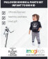 ფოტო #6 პროდუქტის Boys Nightmare Before Christmas Jack Skellington Hoodie and Pants Outfit Set to