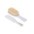 Canpol babies Newborn Baby Baby Brush With Comb Hearts 1 St. haarkamm für Kinder Haarkamm 1 St. + Naturhaarbürste weich 1 St.