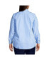 Фото #3 товара Plus Size Wrinkle Free No Iron Button Front Shirt