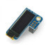 PiOLED - display OLED 0,9'' 128x32px I2C - extension for Raspberry Pi - Adafruit 3527