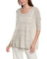 Lafayette 148 New York Oversized Scoop Neck Linen-Blend Sweater Women's