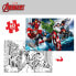 K3YRIDERS The Avengers Double Face To Color 60 Pieces Puzzle