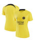 Фото #1 товара Women's Yellow Paris Saint-Germain 2023 Pre-Match Raglan Performance Jersey