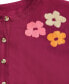 Фото #3 товара Girls Funky Flowers Embroidered Dress, Created for Macy's