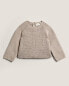 Фото #3 товара Chunky mini waffle-knit sweater