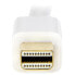 Фото #5 товара StarTech.com Mini DisplayPort to HDMI Converter Cable - 3 ft (1m) - 4K - White, 1 m, Mini DisplayPort, HDMI Type A (Standard), Male, Male, Straight