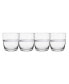 Organic Band 15-oz Double Old Fashioned Glasses 4-Piece Set