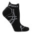 Фото #1 товара ASICS Tiger Lyte Low Cut Socks Mens Black Athletic ZK1459-9001