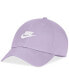 Мужская бейсболка с вышивкой логотипа Nike Club Violet Mist/white, M/L - фото #1