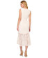 Фото #2 товара Women's Lace Flounce Midi Dress