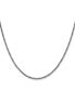 ფოტო #1 პროდუქტის Stainless Steel Antiqued 2.25mm Box Chain Necklace