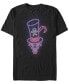Фото #1 товара Disney Men's Princess and the Frog Neon Dr. Facilier, Short Sleeve T-Shirt