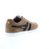 Gola Equipe Suede CMA495 Mens Brown Suede Lace Up Lifestyle Sneakers Shoes 7