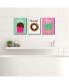 Фото #2 товара Sweet Shoppe - Wall Art - 7.5 x 10 inches - Set of 3 Signs - Wash, Brush, Flush