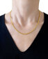 Macy's cuban Link 18" Chain Necklace in 10k Gold Желтый, 18 inches - фото #2