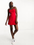 Фото #1 товара Платье Urban Revivo – Мини в красном цвете с узкими бретелями