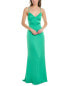 Фото #1 товара Liv Foster Hammered Satin Mermaid Gown Women's