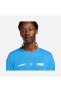 Фото #3 товара Футболка мужская Nike Sportswear Standard Issue Short-Sleeve Erkek, синяя, мягкая.