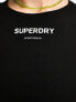 Фото #3 товара Superdry code core sport bra top in black