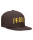 Фото #3 товара Men's Brown San Diego Padres Evergreen Performance Fitted Hat