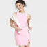 Фото #4 товара Women's High-Neck Wrap Active Dress - All In Motion Pink S