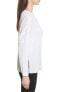 Women's Tibi Cutout Shoulder Crepe Top, Size Small - White 153330