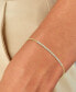 ფოტო #2 პროდუქტის Cubic Zirconia Horizontal Link Chain Bracelet in 10k Gold