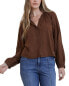 Фото #1 товара Bella Dahl Shirred Raglan Shirt Women's Xs